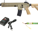 Elite Force H&K 416 A5 Competition  AEG FDE with Lipo Battery and Charger