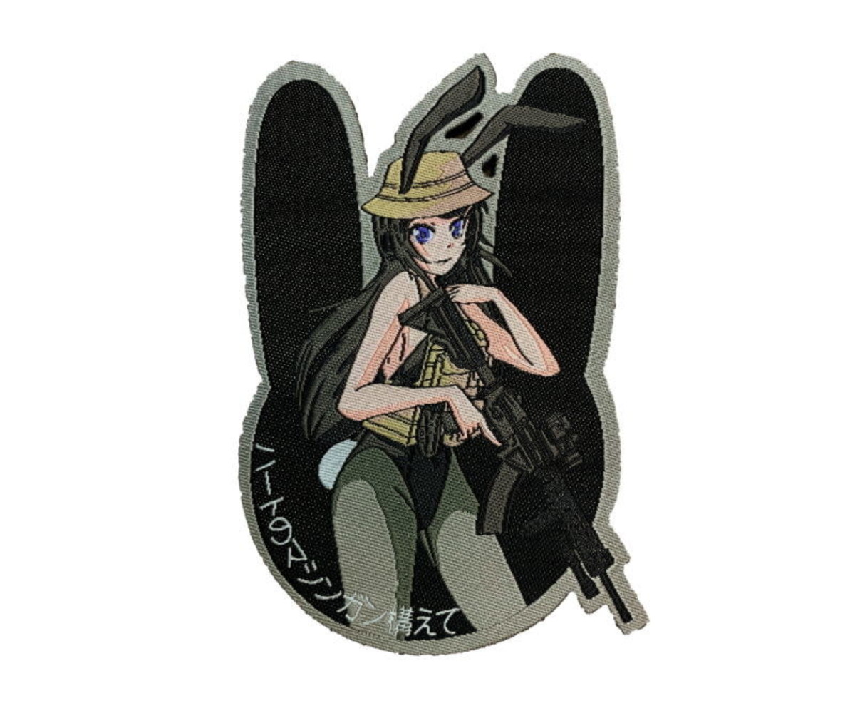 KTactical Anime Cute Tactical Gun PVC Keychain Charm Airsoft Gear Waifu  Weeb | eBay