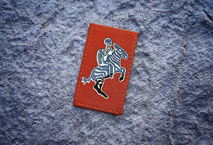 Tactical Outfitters Ed’s Manifesto “Legend Of Sleepy Zuanki” GITD Limited Edition Halloween Morale Patches Orange & White/Black