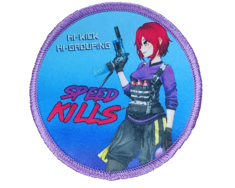 Weapons Grade Waifus Shooters Not Thinkers Morale Patch - Airsoft Extreme