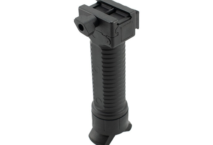 AEX grip with extending bipod legs