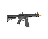 Lancer Tactical Viking GEN2 M4 Proline 7" M-LOK PDW Low FPS Metal Rifle with Crane Stock Black