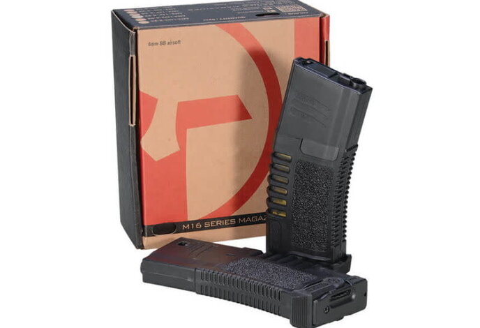 ARES 250rd HiCap Magazine for GEN5 Amoeba M4, Black, 5-Pack