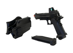 ICS ICS Hi Capa Challenger Pistol Package with Master Mods Handle, RMR, Extra Mag, Holster