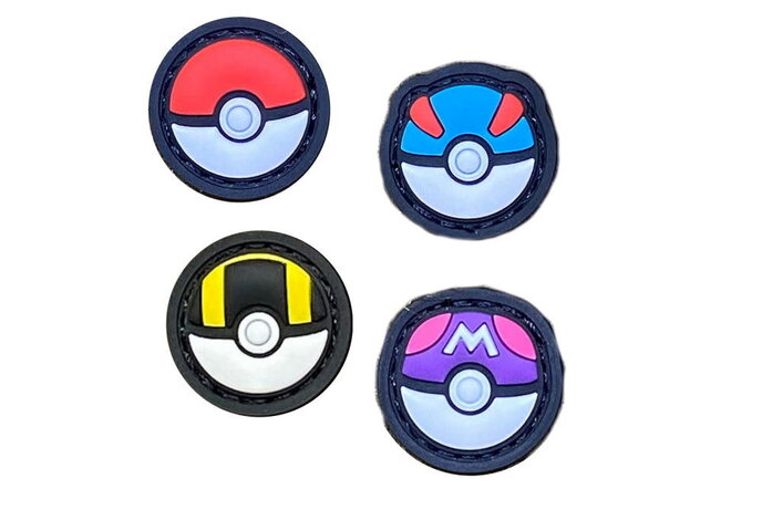 Tactical Outfitters Poke Ball PVC Cat Eye Morale Patches