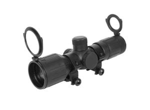 Aimsports Aimsports 3-9X40mm Rubber Armored Scope with Rings