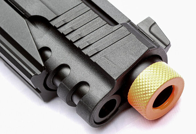 G&G GPM1911 CP Double Stack Green Gas Blowback Pistol Black