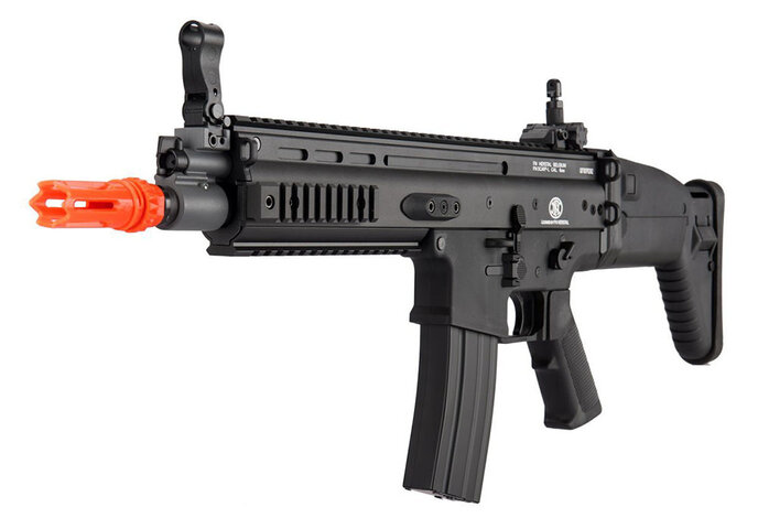 FN Herstal Licensed SCAR-L CQC by Cybergun CYMA Black