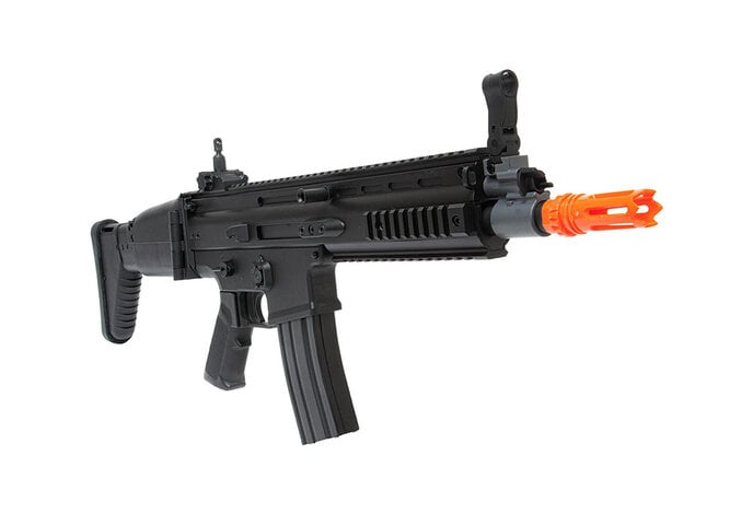 FN Herstal Licensed SCAR-L CQC by Cybergun CYMA Black