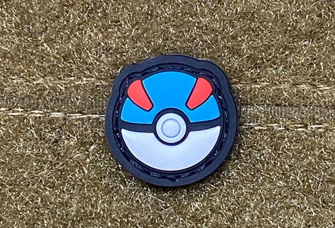 Tactical Outfitters Poke Ball PVC Cat Eye Morale Patches