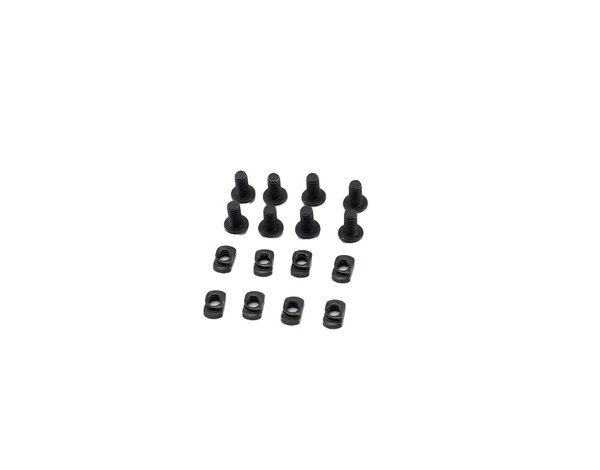 Airsoft Extreme M-LOK screw attachment kit, 8 pack