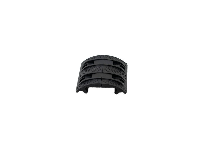 Modular rail panel, 8 pc kit, black