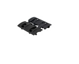 Modular rail panel, 8 pc kit, black