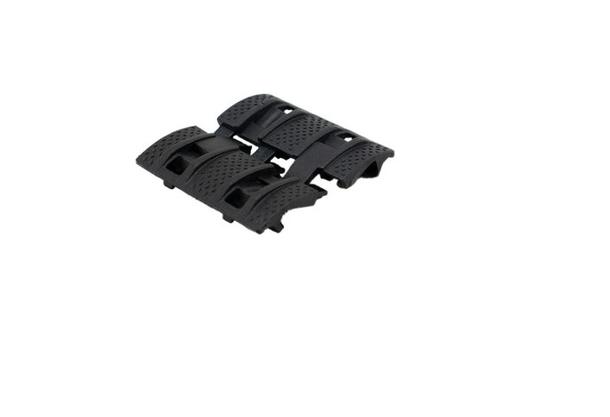 Modular rail panel, 8 pc kit, black