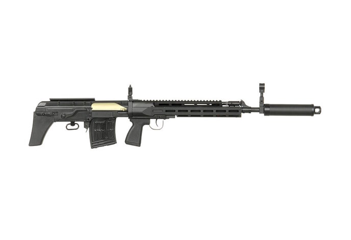 Cyma Standard SVU Airsoft AEG Bullpup Sniper Rifle with M-LOK Handguard Black