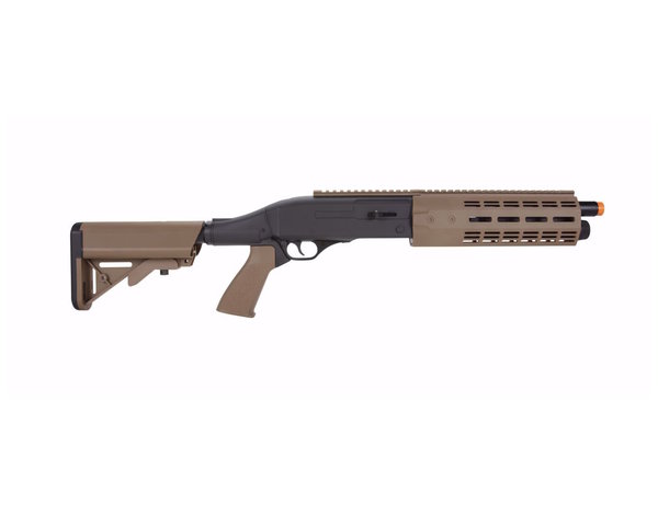 Elite Force Elite Force Tri-Shot CO2 Powered Gas Shotgun with M-LOK Handguard Tan / Black