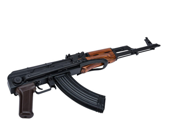 LCT Airsoft LCT Airsoft LCKMS AK47S Tactical Folding Stock AEG (Wood handguard)