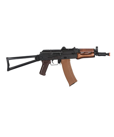 LCT Airsoft LCT Airsoft AKS74U AEG with Wood Foregrip BLK