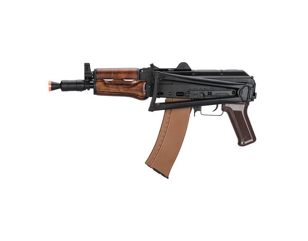 LCT Airsoft LCT Airsoft AKS74U AEG with Wood Foregrip BLK