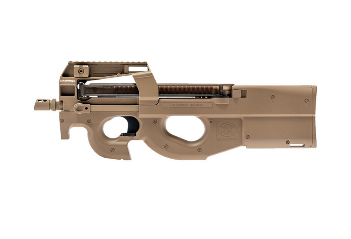 FN Herstel Licensed P90 Electric Rifle with Triple Rail by Cybergun CYMA