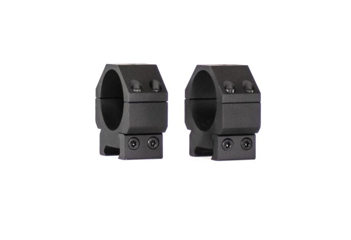 Aimsports 30mm Scope Ring, Low, Picatinny