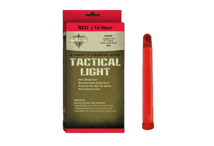 TAC 12 hour 6 inch light sticks, 10 pack