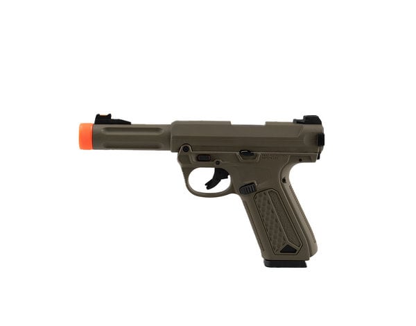 Action Army Action Army AAP-01 Assassin Green Gas Pistol, Semi / Full-Auto,