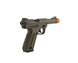 Action Army AAP-01 Assassin Green Gas Pistol, Semi / Full-Auto,