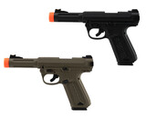 Action Army AAP-01 Assassin Green Gas Pistol, Semi / Full-Auto,