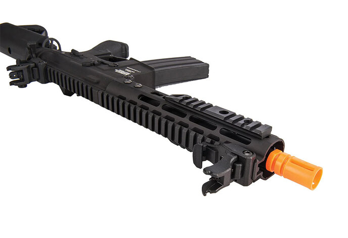 Lancer Tactical GEN2 M4 Proline 9" Keymod High Velocity Metal Body Rifle Black