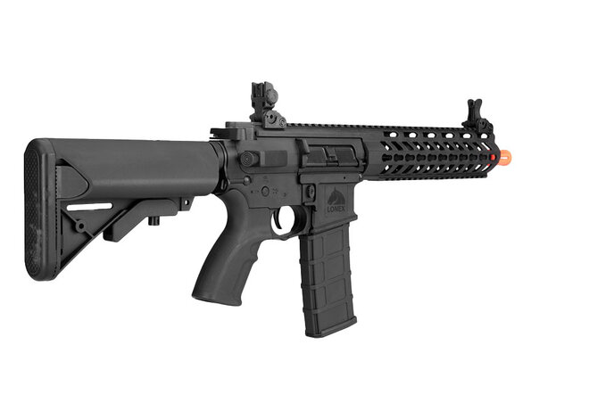 Lancer Tactical Rapid Deployment M4 10.5" Nylon Polymer Rifle Black