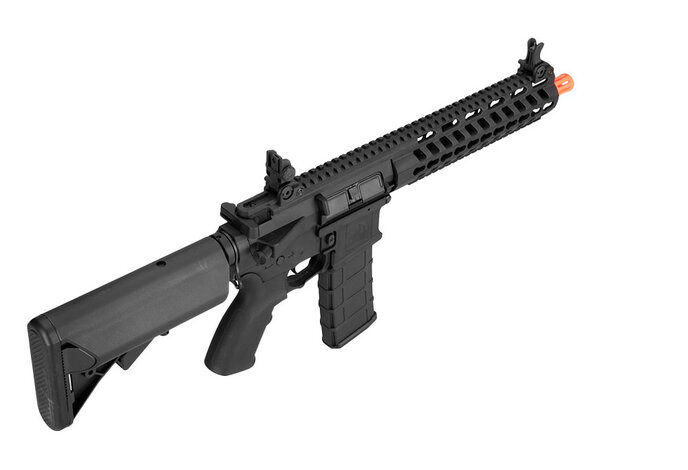Lancer Tactical Rapid Deployment M4 10.5" Nylon Polymer Rifle Black