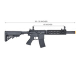 Lancer Tactical GEN2 M4 SD 9" Hybrid ETU High FPS Version Nylon Polymer Rifle Black