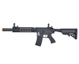 Lancer Tactical GEN2 M4 SD 9" Hybrid ETU High FPS Version Nylon Polymer Rifle Black