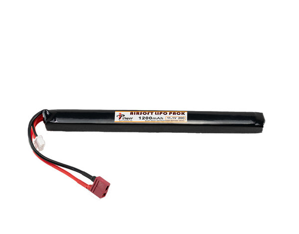 iPower iPower 11.1v 1200mAh 20C AK Stick LiPo Battery Deans