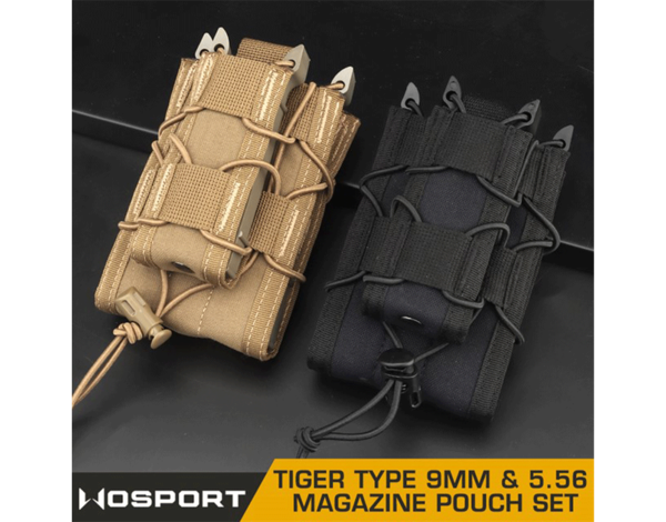 WoSport Wosport Tiger Type 5.56 & 9mm Kangaroo Magazine Pouch