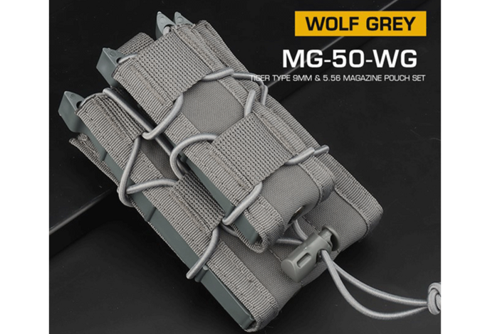 Wosport Tiger Type 5.56 & 9mm Kangaroo Magazine Pouch