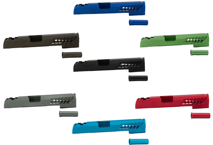 Dr Black Type 300R Aluminum Slide for Tokyo Marui Hi Capa 5.1