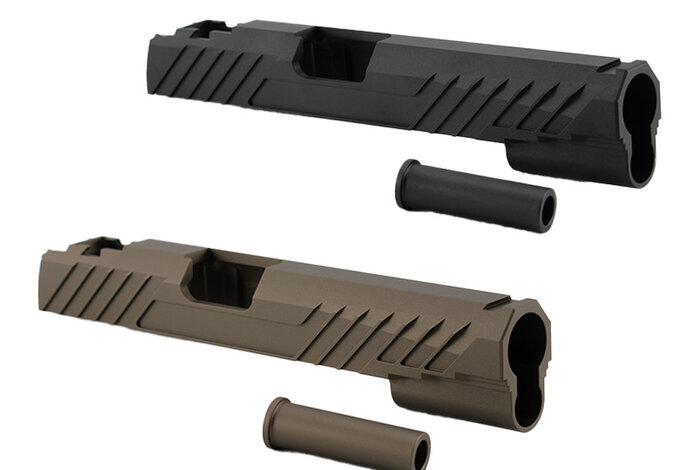 Dr Black Type 300 Aluminum Slide for Tokyo Marui Hi Capa 5.1