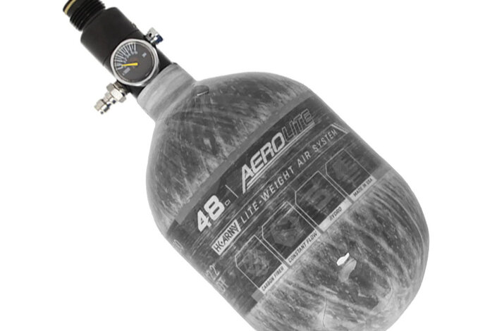 HK Army 48/4500 AeroLite Carbon Fiber Tank (800 psi Output)