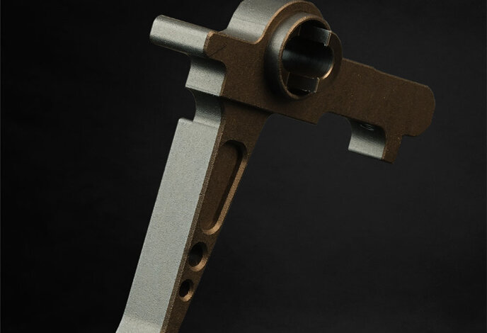 Heretic Labs CNC Aluminum Speed Trigger for MTW Spec HPA Rifles Black