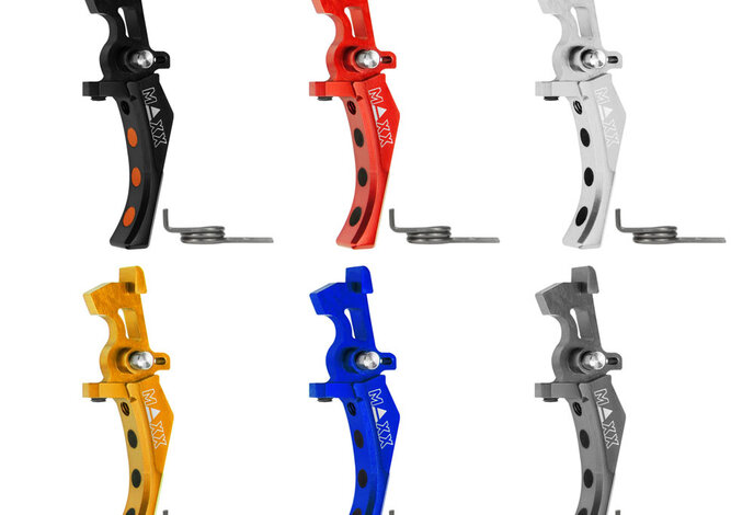Maxx Model CNC Aluminum Advanced M4 / M16 Speed Trigger (Style D)