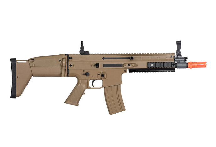 FN Herstal Licensed SCAR-L CQC by Cybergun CYMA Desert Tan
