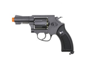 Win Gun Win Gun M36 CO2 Full Metal Revolver, Black