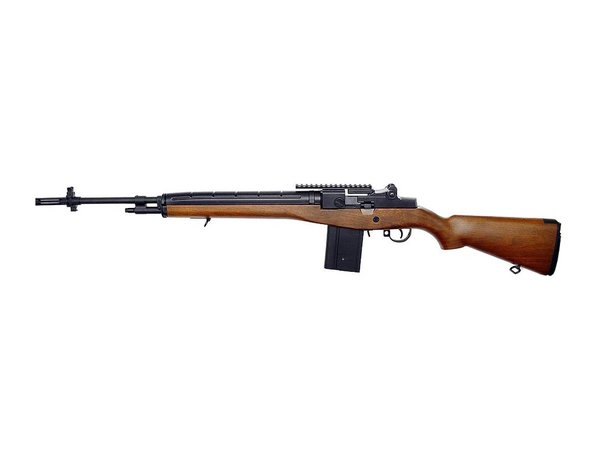 AGM AGM M14 Electric Rifle w/ Battery and Charger, Brown (Wood Color)