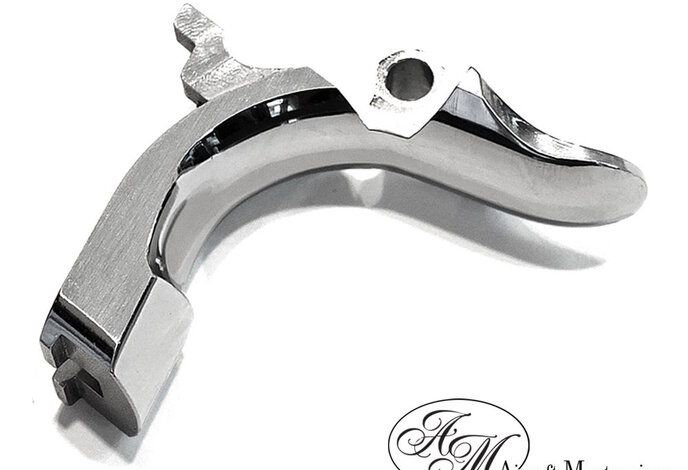 Airsoft Masterpiece Steel Grip Safety, Type 2 S Style