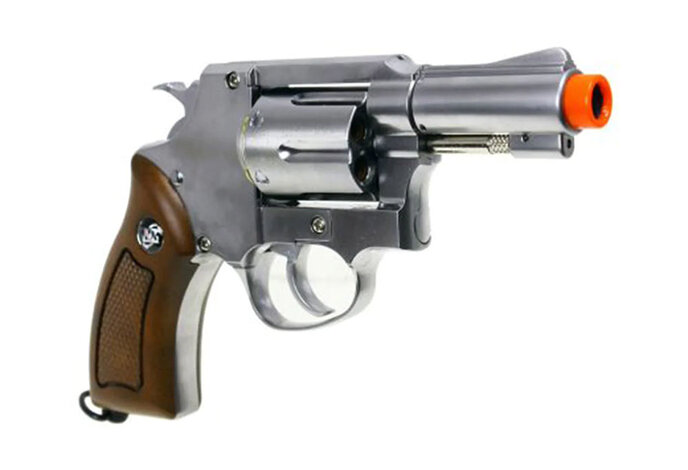 Win Gun Full Metal CO2 Revolver M36 , Silver