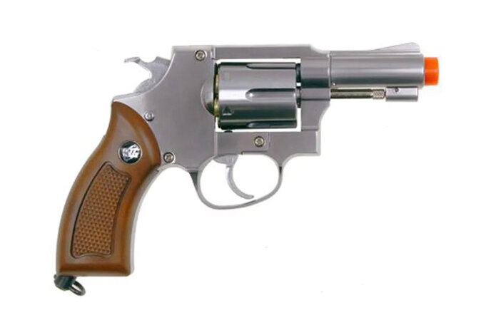 Win Gun Full Metal CO2 Revolver M36 , Silver