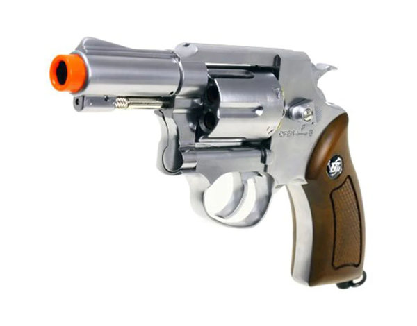 Win Gun Win Gun Full Metal CO2 Revolver M36 , Silver