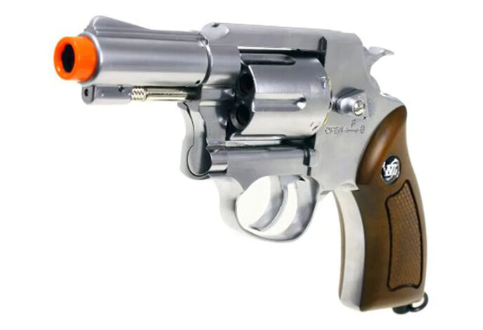 Win Gun Full Metal CO2 Revolver M36 , Silver